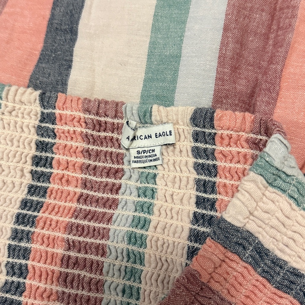 American Eagle Outfitters Multicolor Striped Top - Picture 7 of 8